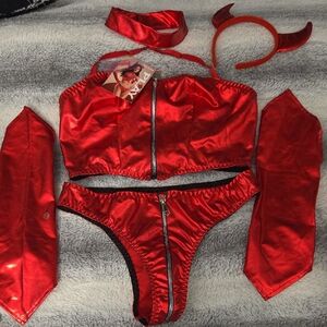 Red Devil Costume Set